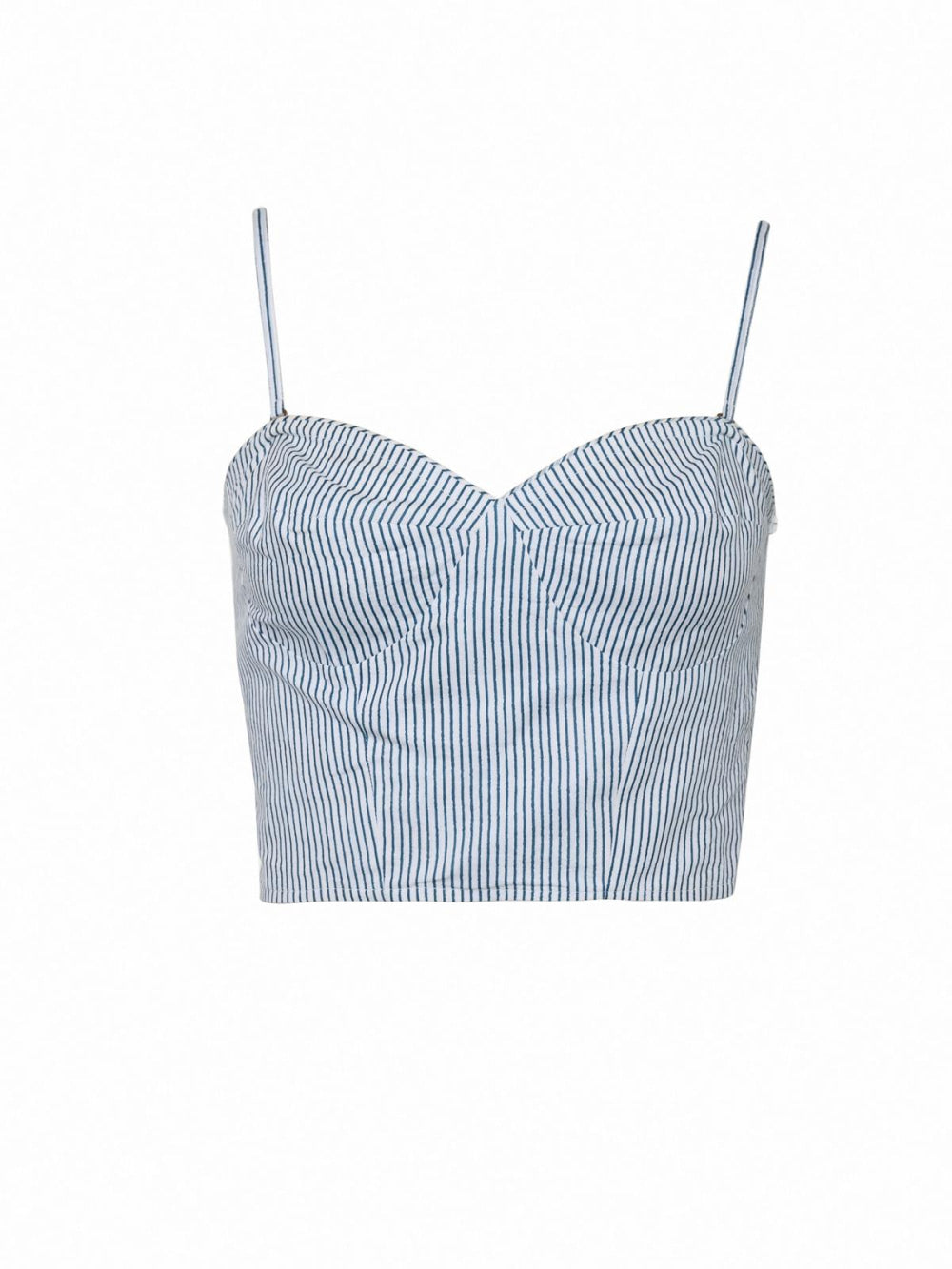 Marlin Bustier - Blue Stripe - Crop Top