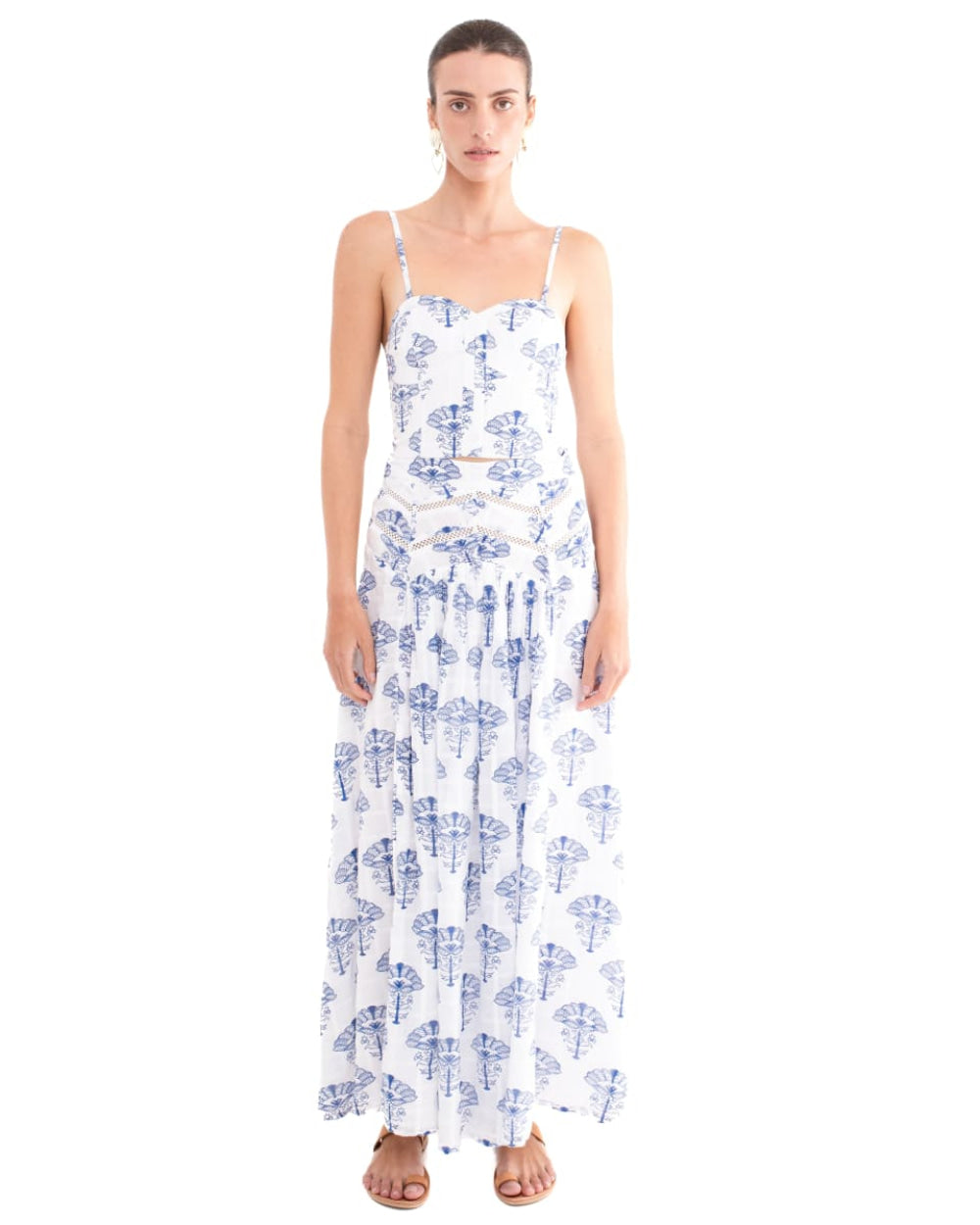 Marlyn Bustier - Lotus-Flower - Crop Top