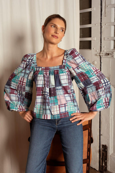Martha Top - Check - Shirt