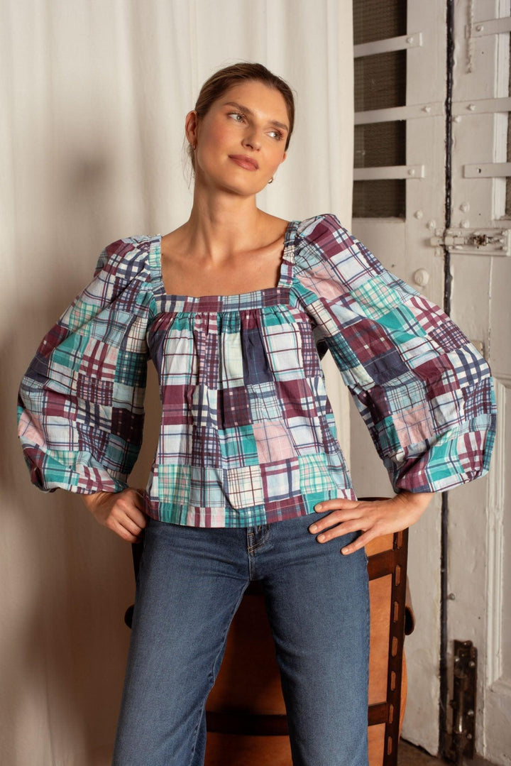 Martha Top - Check - Shirt