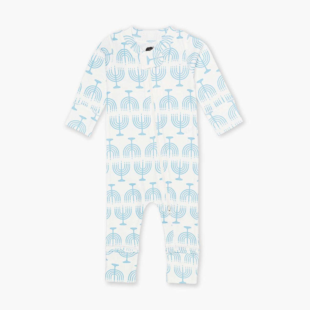 Matching Family One-Piece Baby Pajamas - Light the Menorah - Pajamas