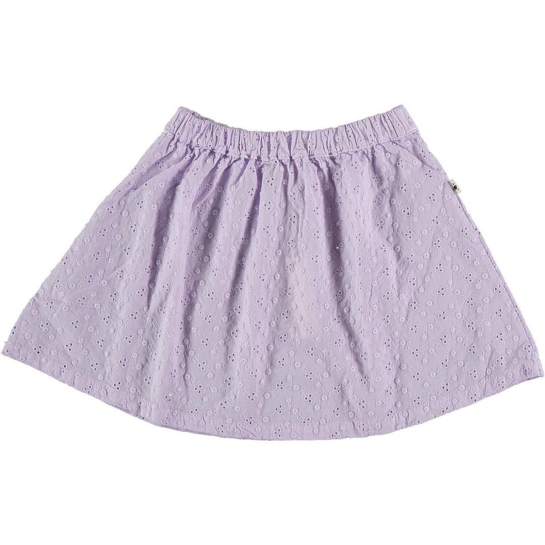 Embroidered Skirt - Mauve Dresses + Skirts My Little Cozmo 