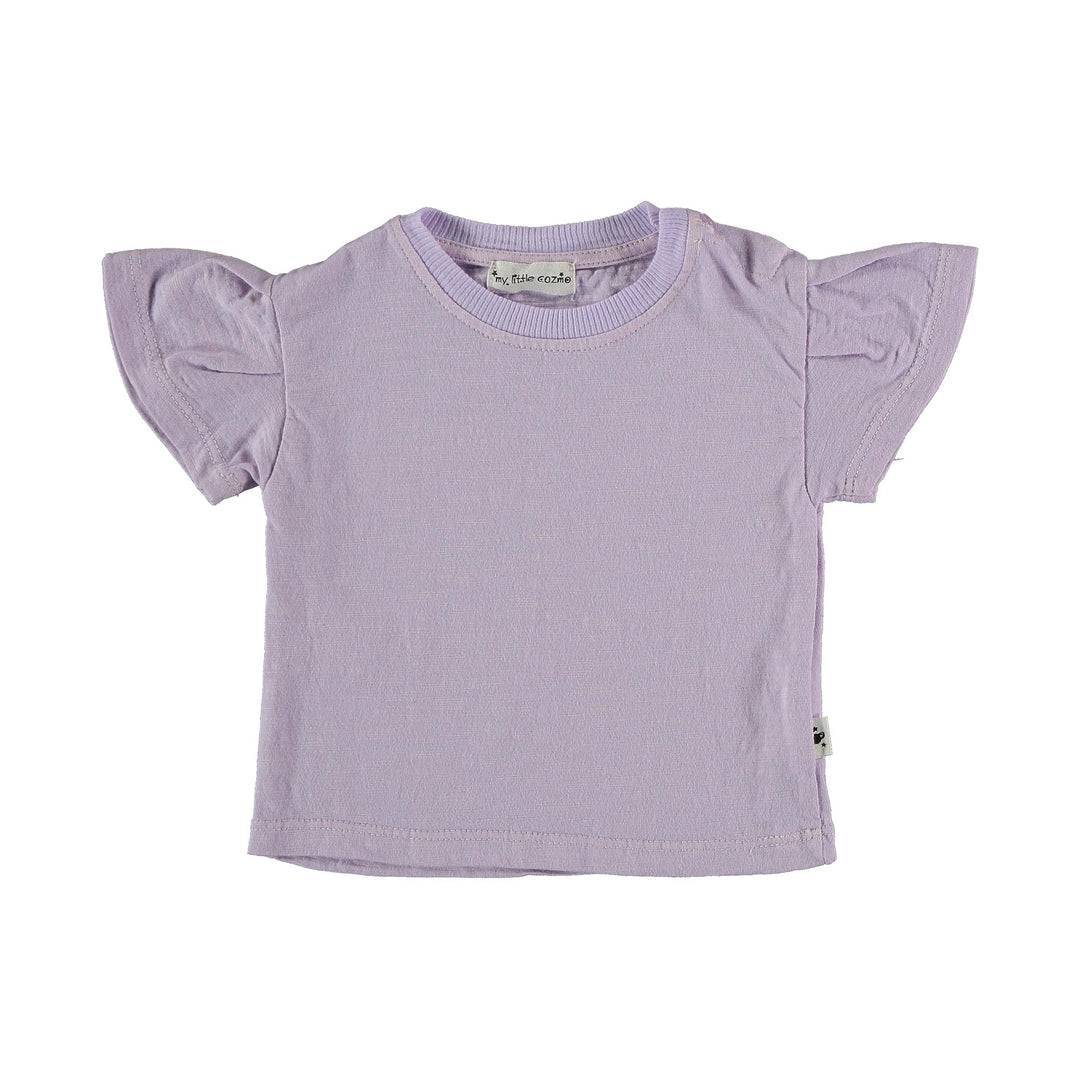 Baby Organic Cotton Flame T-Shirt - Mauve
