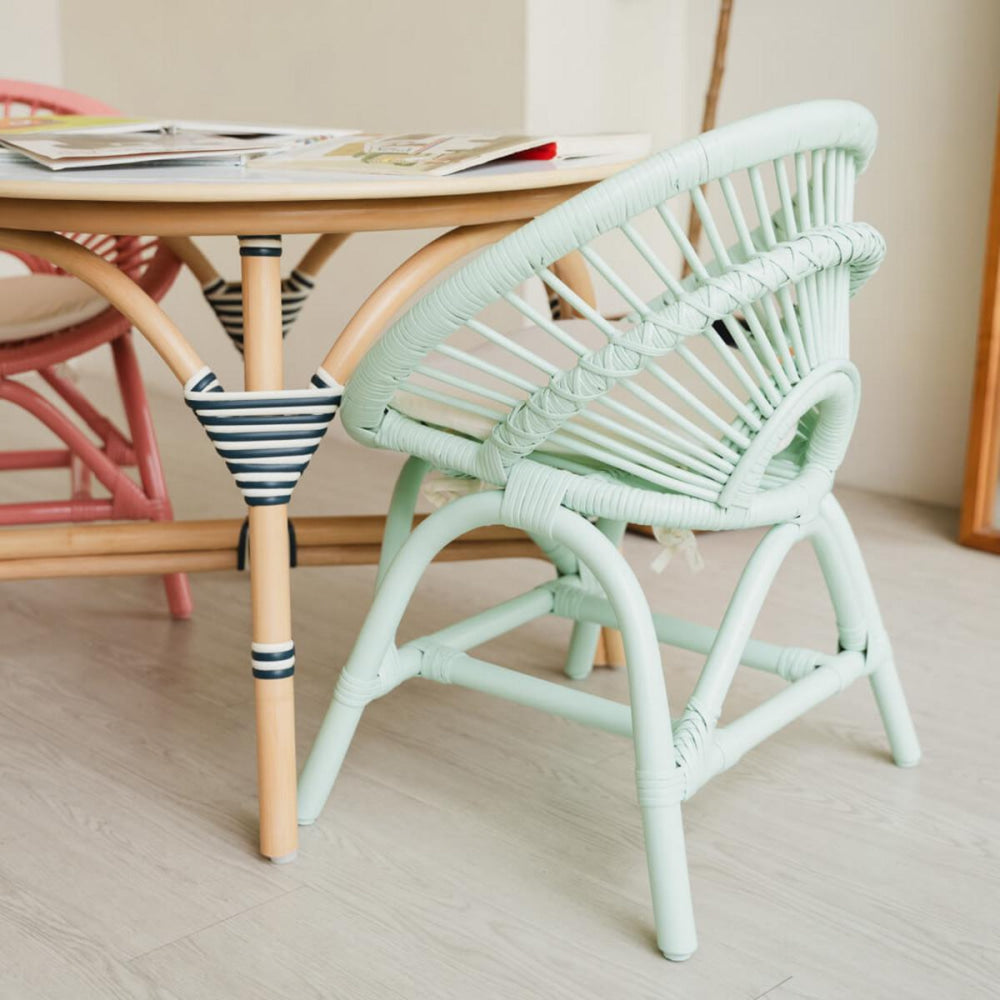 Maya Kids Chair - Mint Green - FINAL SALE - ONE SIZE - Chair