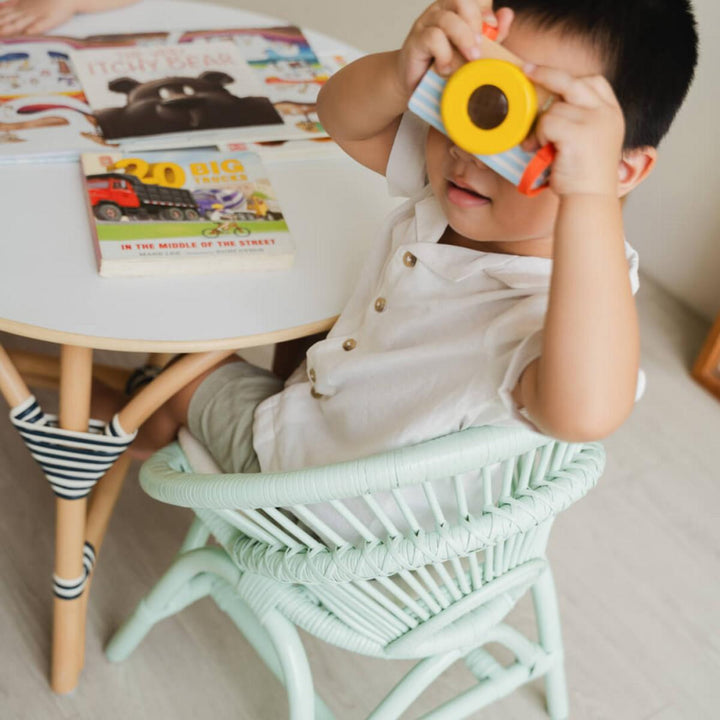 Maya Kids Chair - Mint Green - FINAL SALE - ONE SIZE - Chair