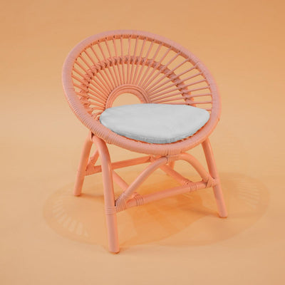 Maya Kids Chair - Peach Pink - FINAL SALE - ONE SIZE - Chair
