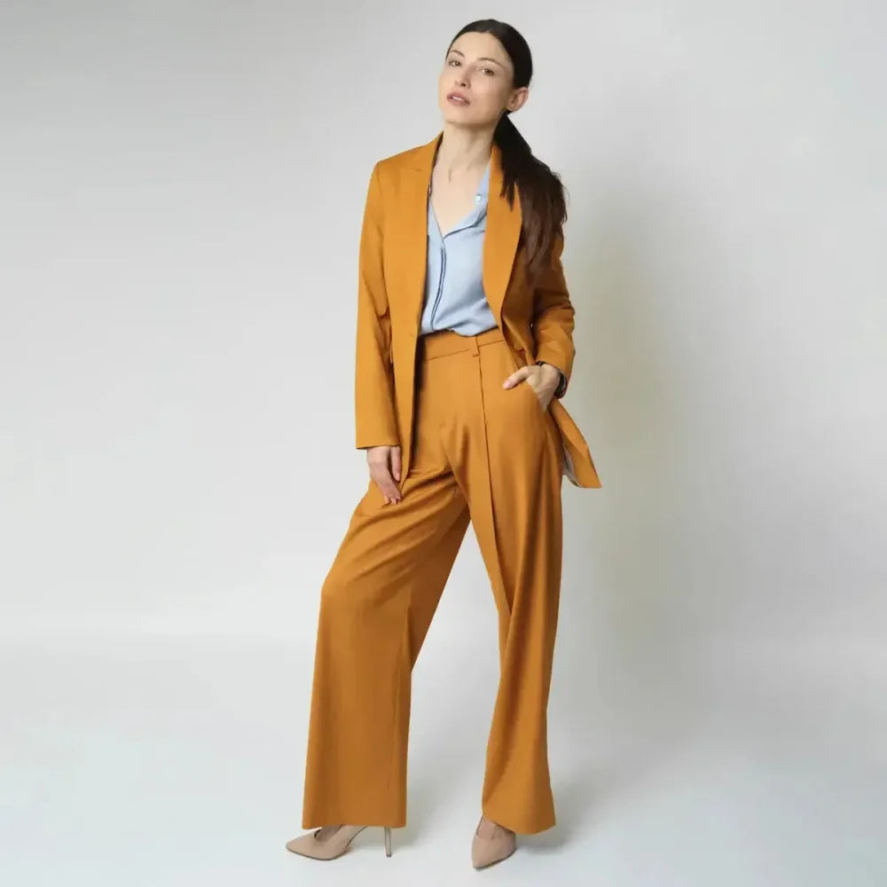 Maya Pant - Golden Brown - Pants