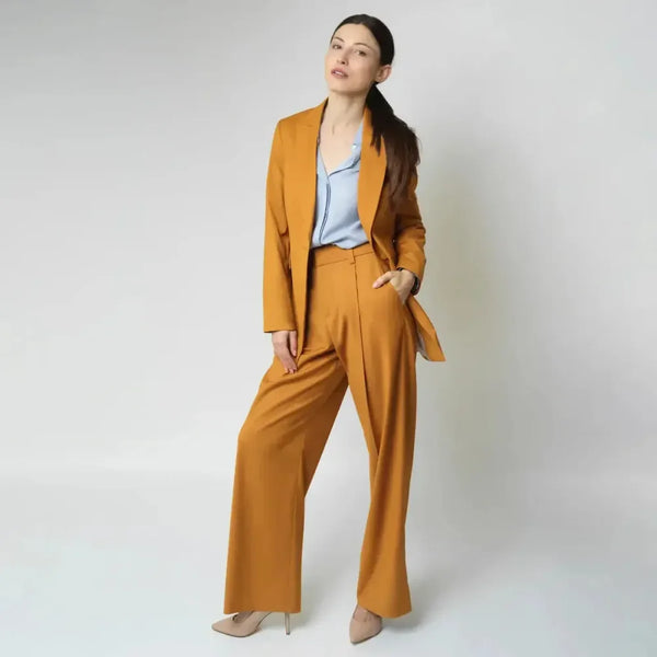 Maya Pant - Golden Brown - Pants