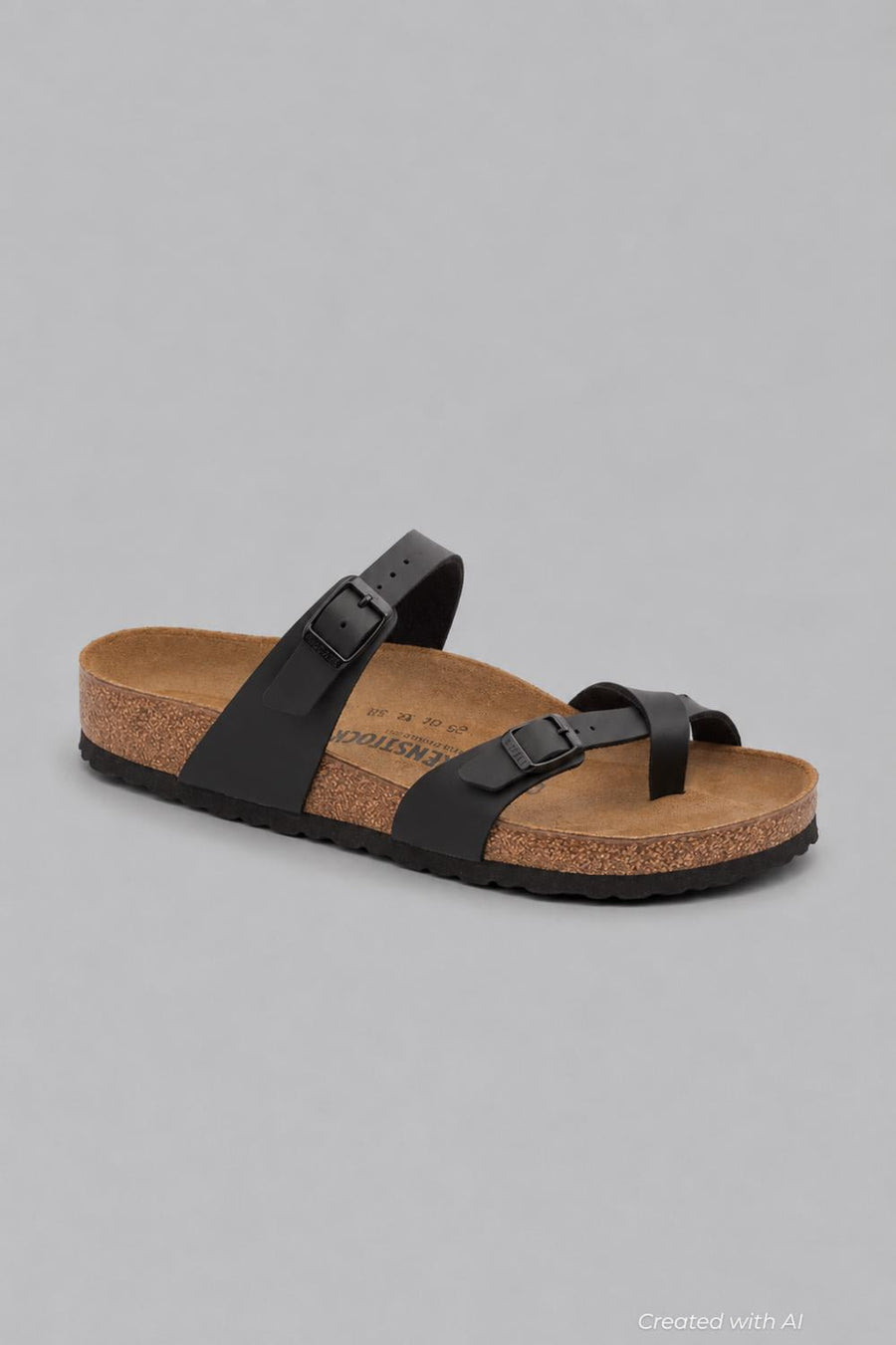 Mayari Birko-Flor Sandals - Black - Sandal