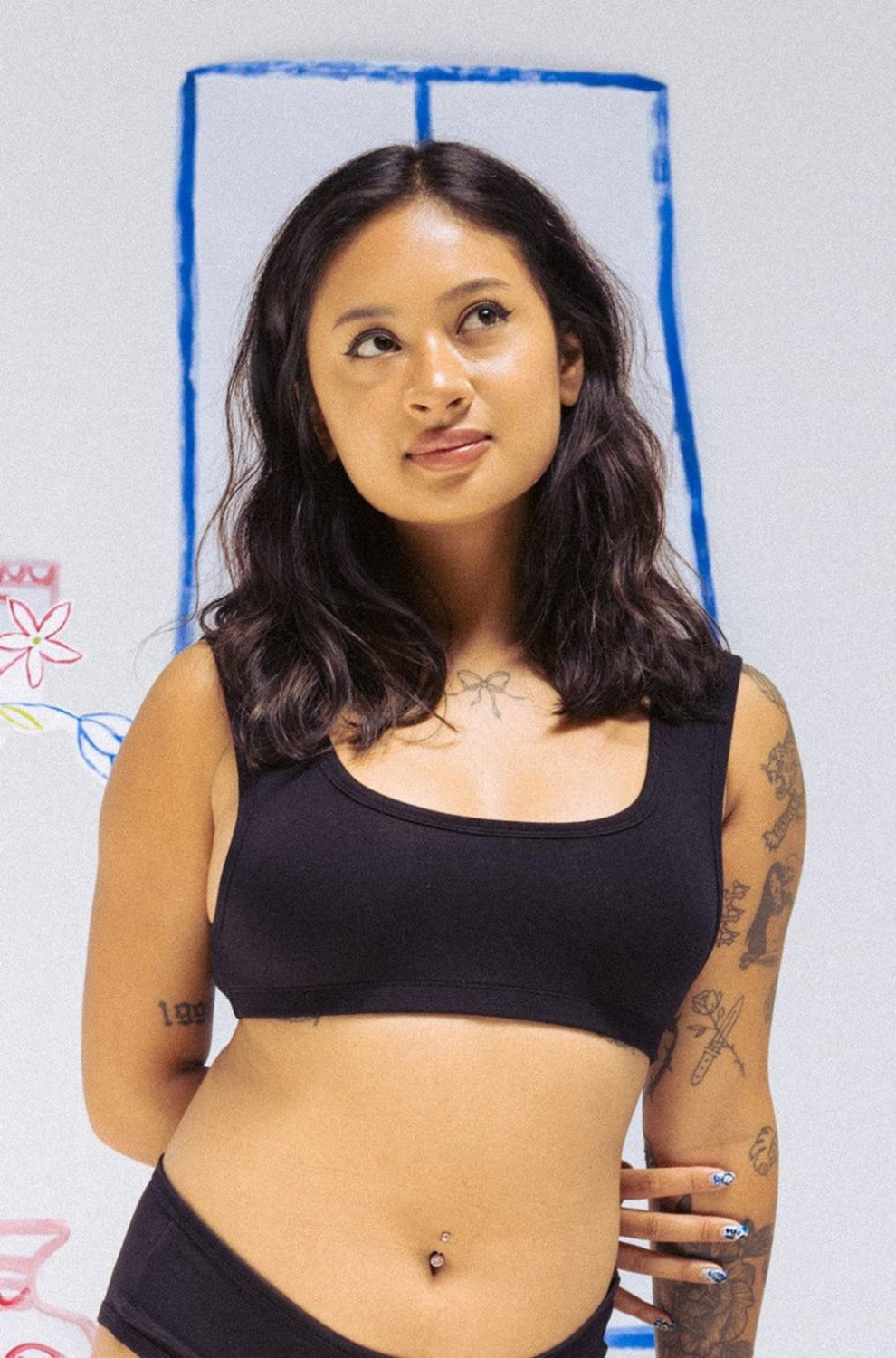 Mayes Bra - Black - Bra