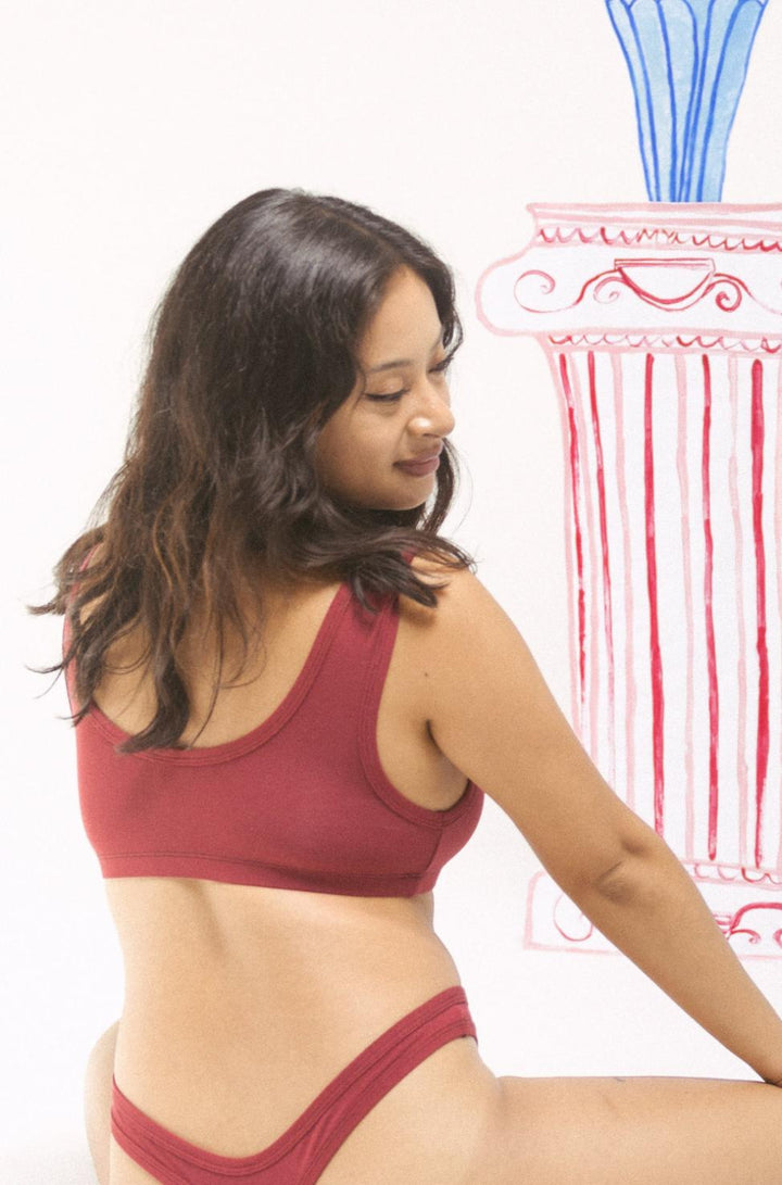 Mayes Bra - Wine - Bra