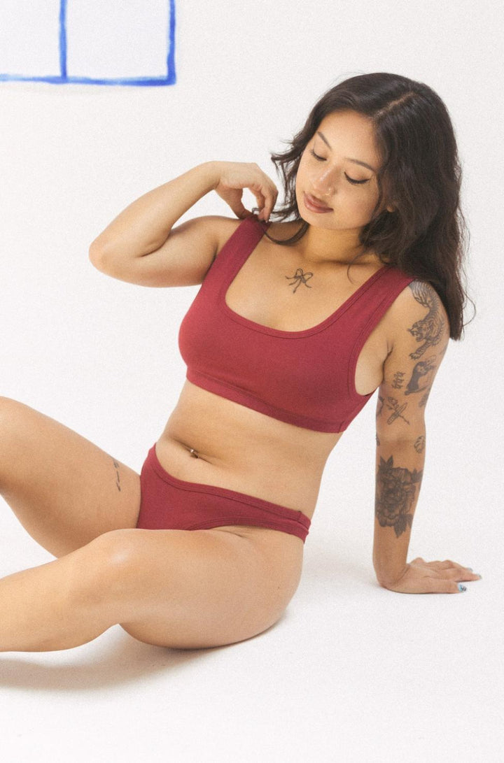 Mayes Bra - Wine - Bra