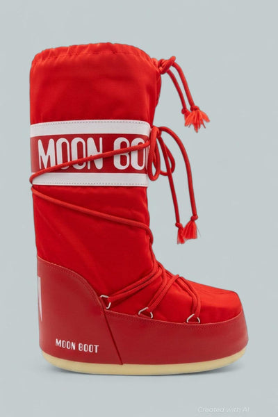 Mb Icon Boots - Red - US 8 - Boots