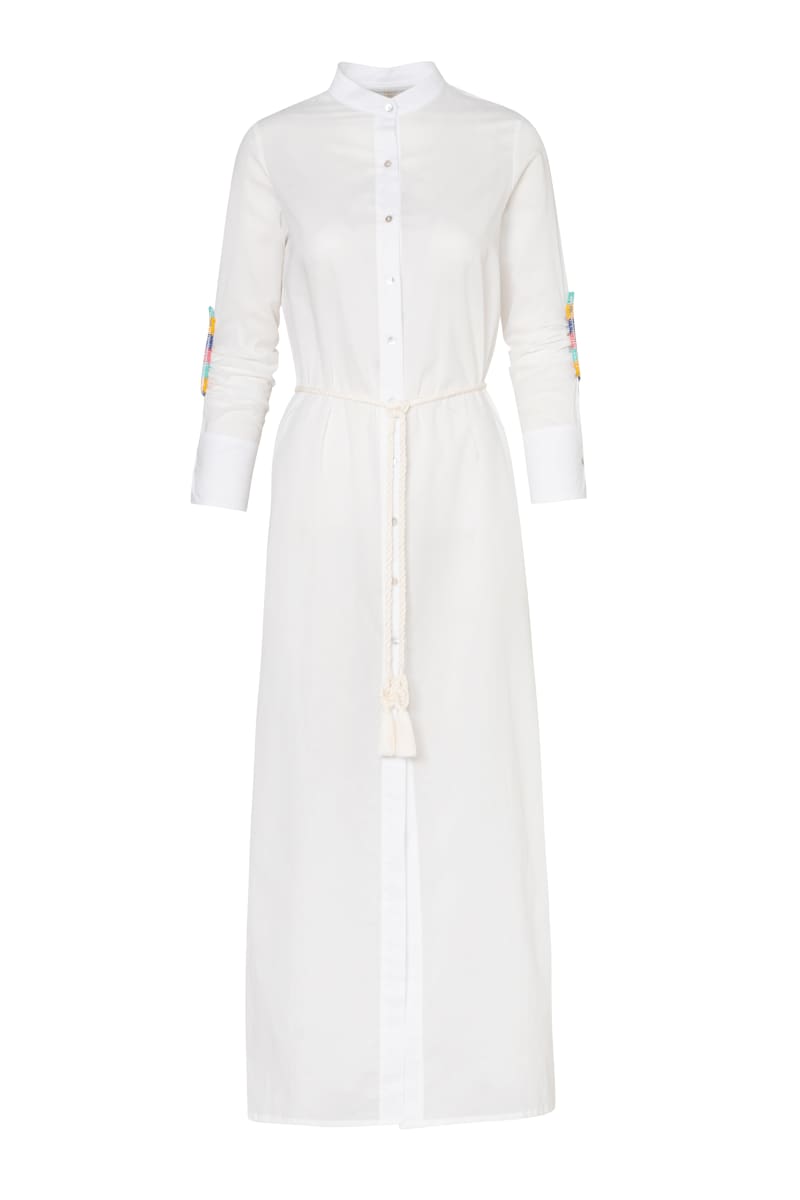 Shirt Dress Tana Ivory - Ivory
