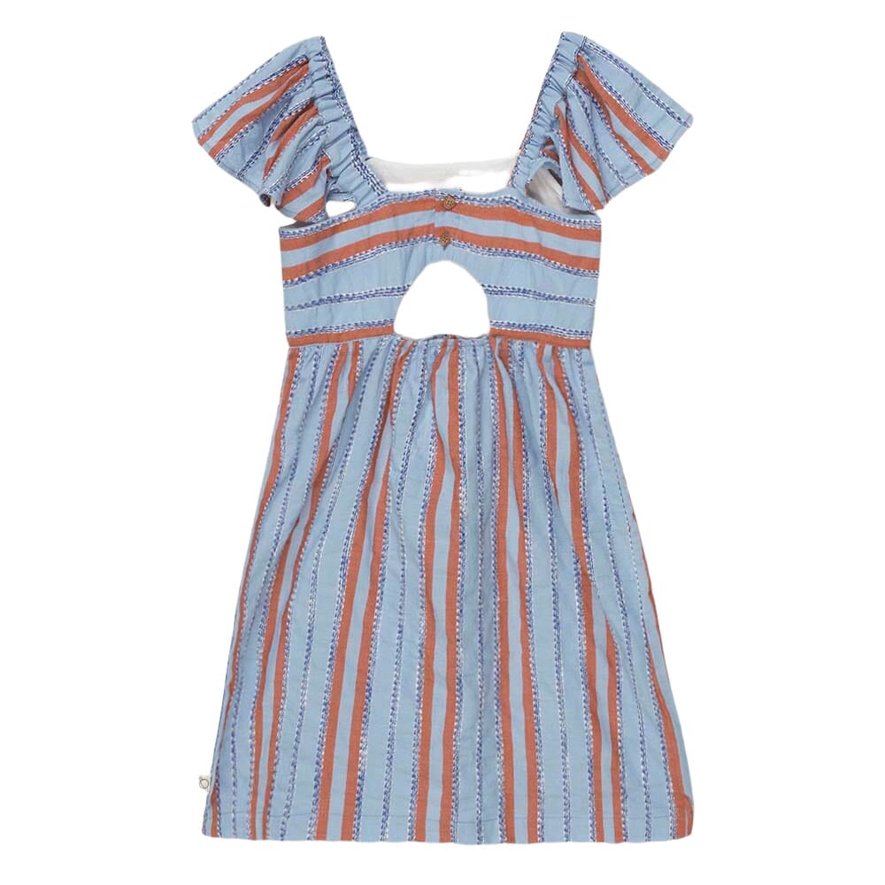 Striped Denim Dress - Unique Dresses + Skirts My Little Cozmo 