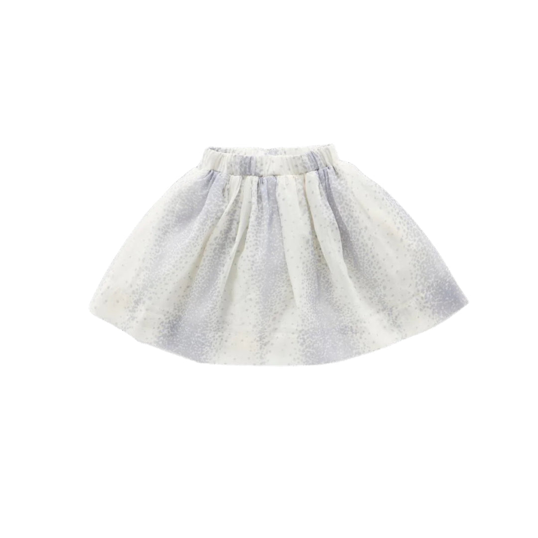 Layered Organza Skirt - Cream