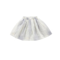 Layered Organza Skirt - Cream