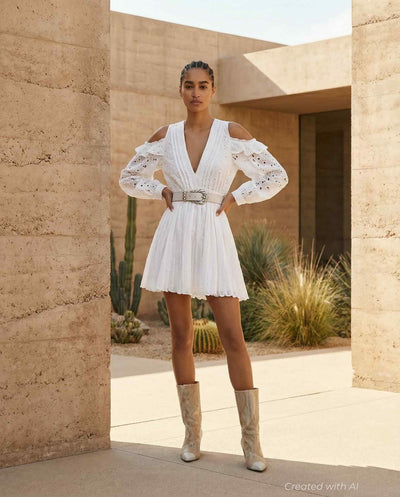 Meila - White - FINAL SALE - Dresses