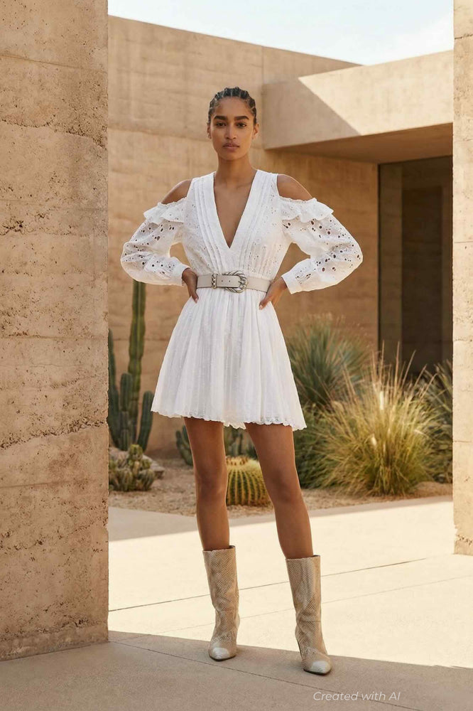 Meila - White - FINAL SALE - Dresses