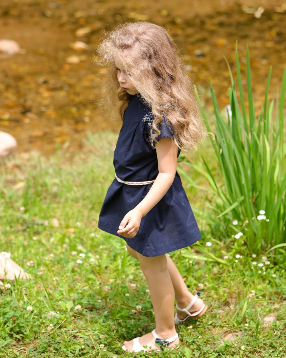 Melinda Dress - Navy - Dresses