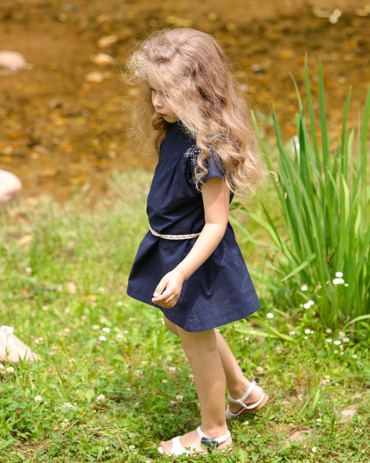 Melinda Dress - Navy - Dresses