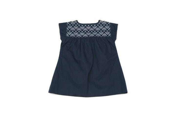Melinda (Set Blouse + Bloomer) - Navy - Blouse