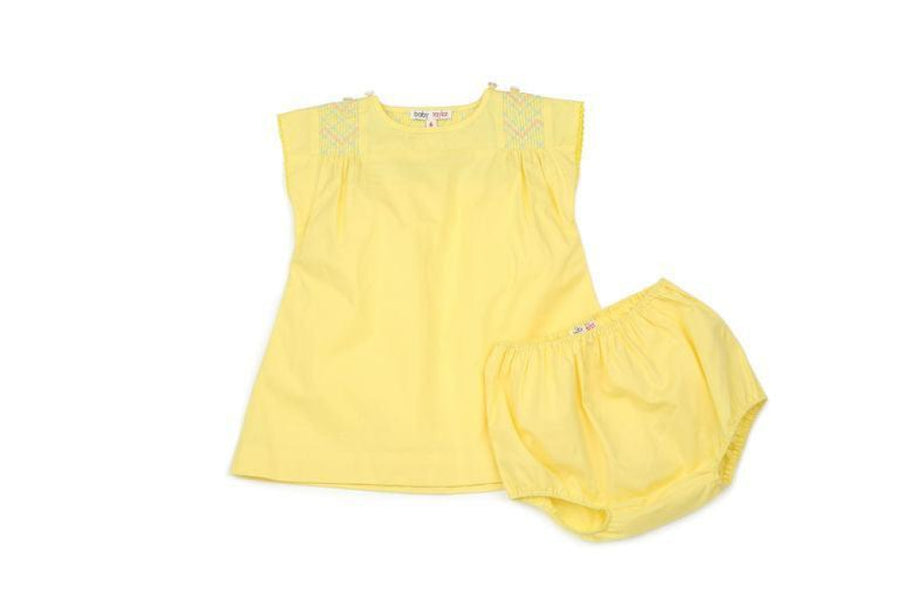Melinda (Set Blouse + Bloomer) - Yellow - Blouse