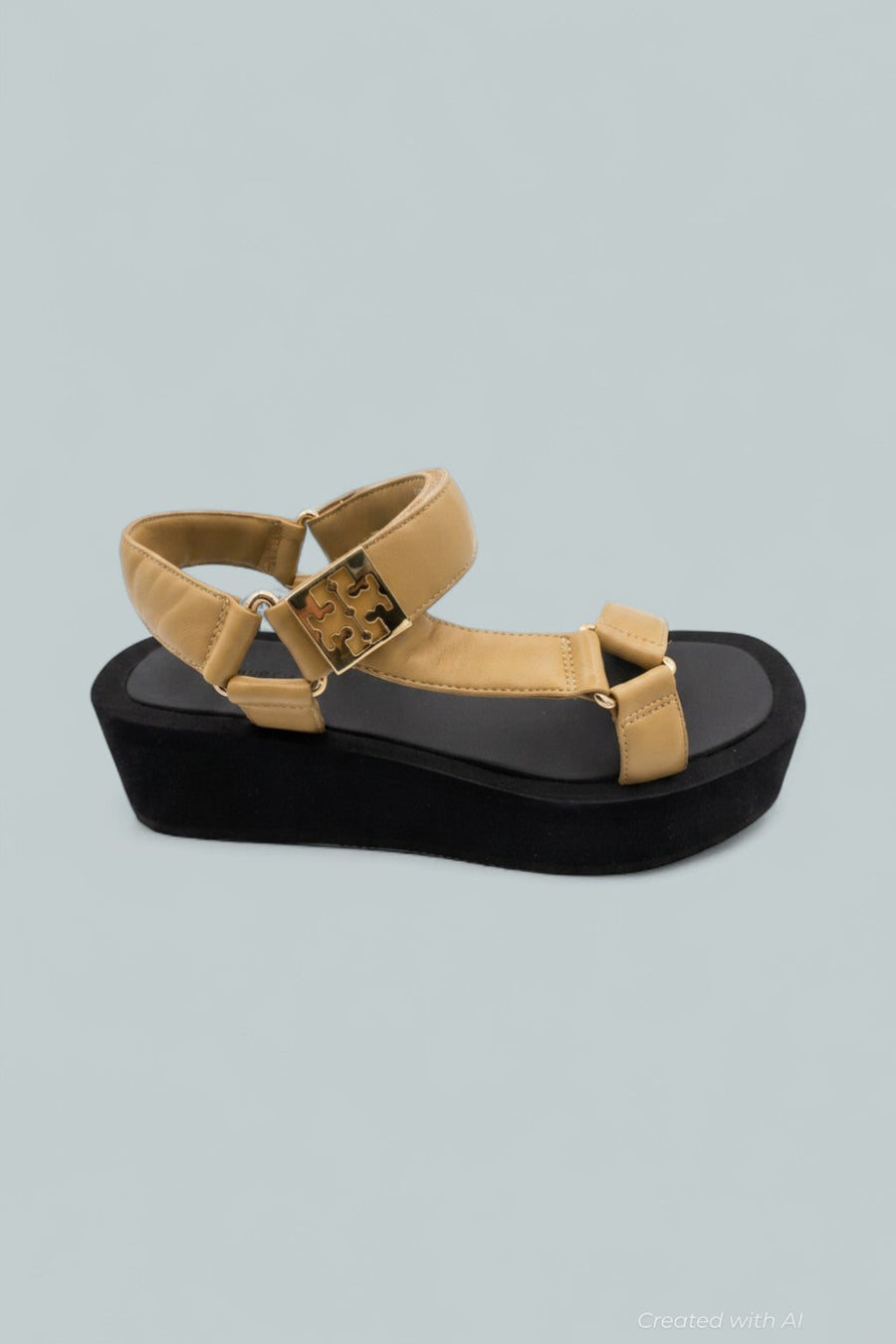 Mellow Platform Sandals - Ginger Shortbread - 8 - Sandals
