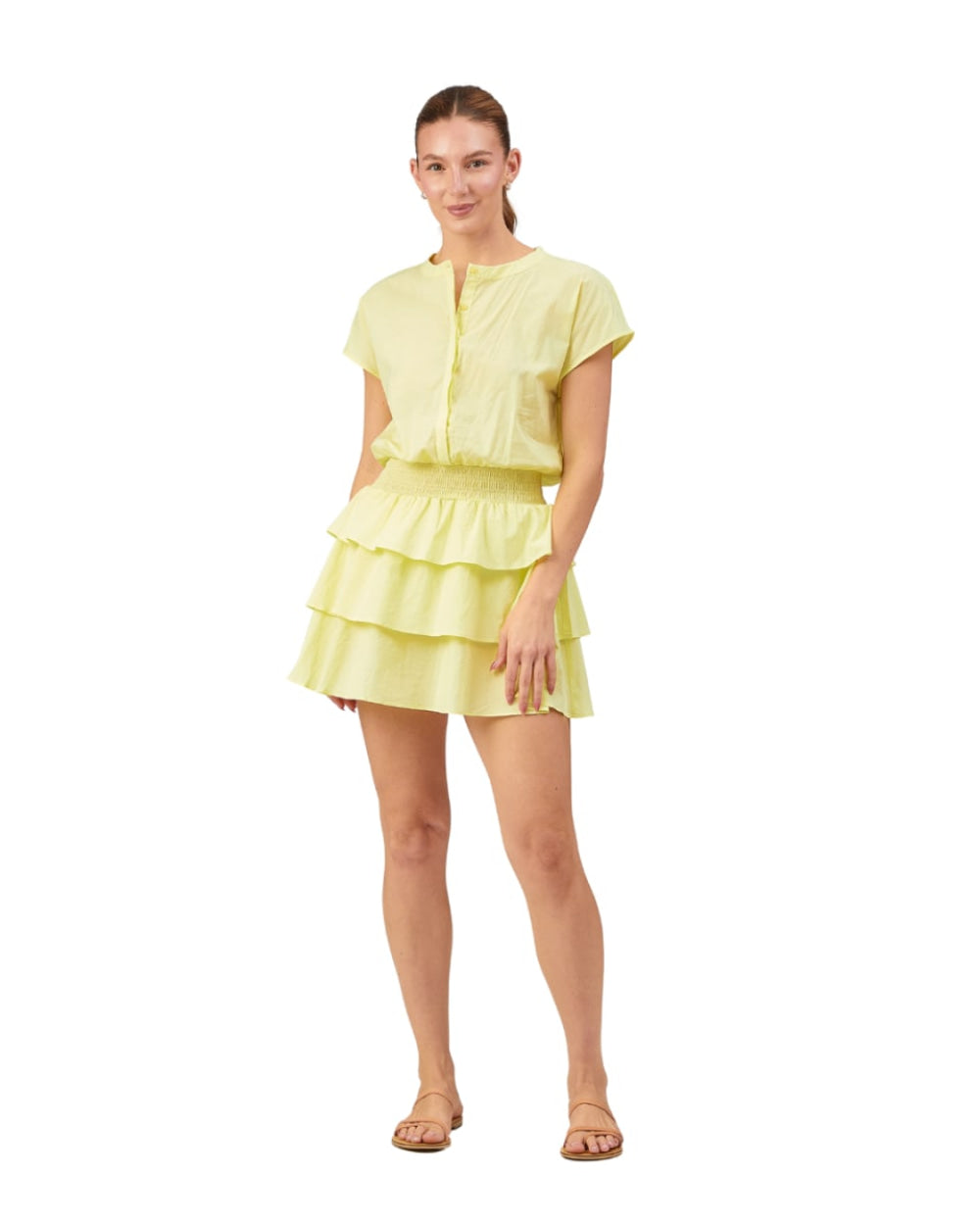Melody Dress - Yellow - Dresses