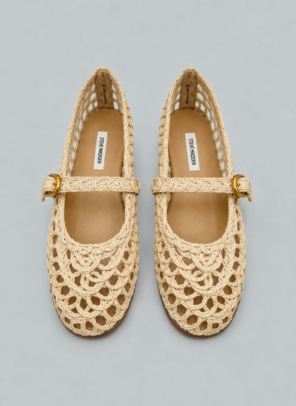 Melody Flats - Natural Raffia - 8 - Flats