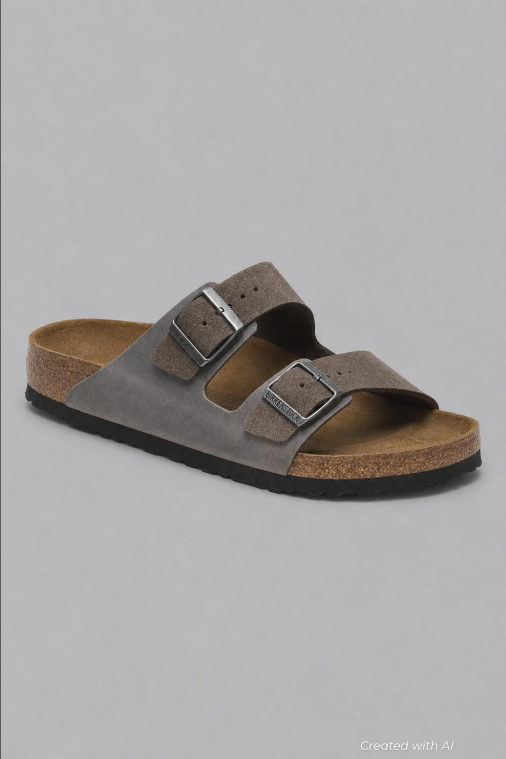 Men’s Arizona Sandals - Gray Suede - US M 11 - Sandal
