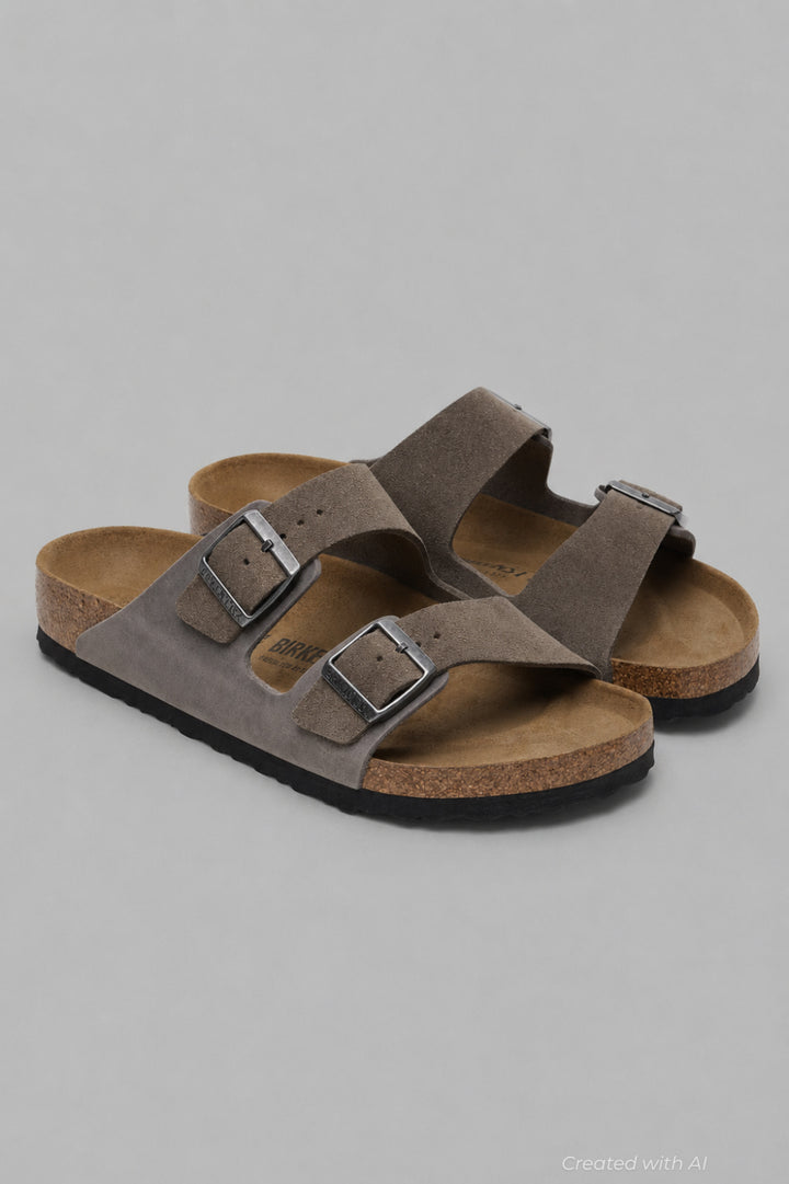 Men’s Arizona Sandals - Gray Suede - US M 11 - Sandal
