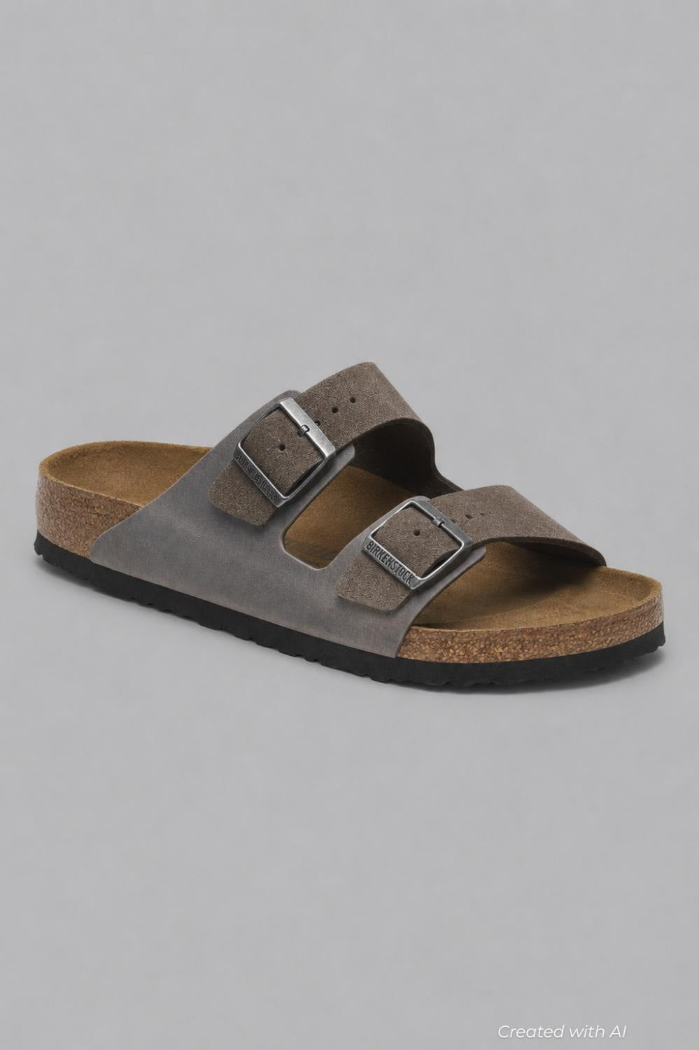 Men’s Arizona Sandals - Gray Suede - US M 11 - Sandal