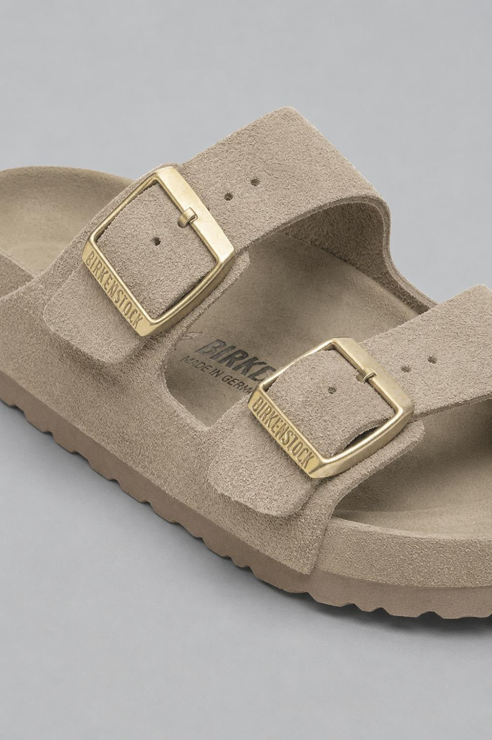 Men’s Arizona Slide Sandals Exclusive - Beige - 9 9.5US / 42EU - Sandal