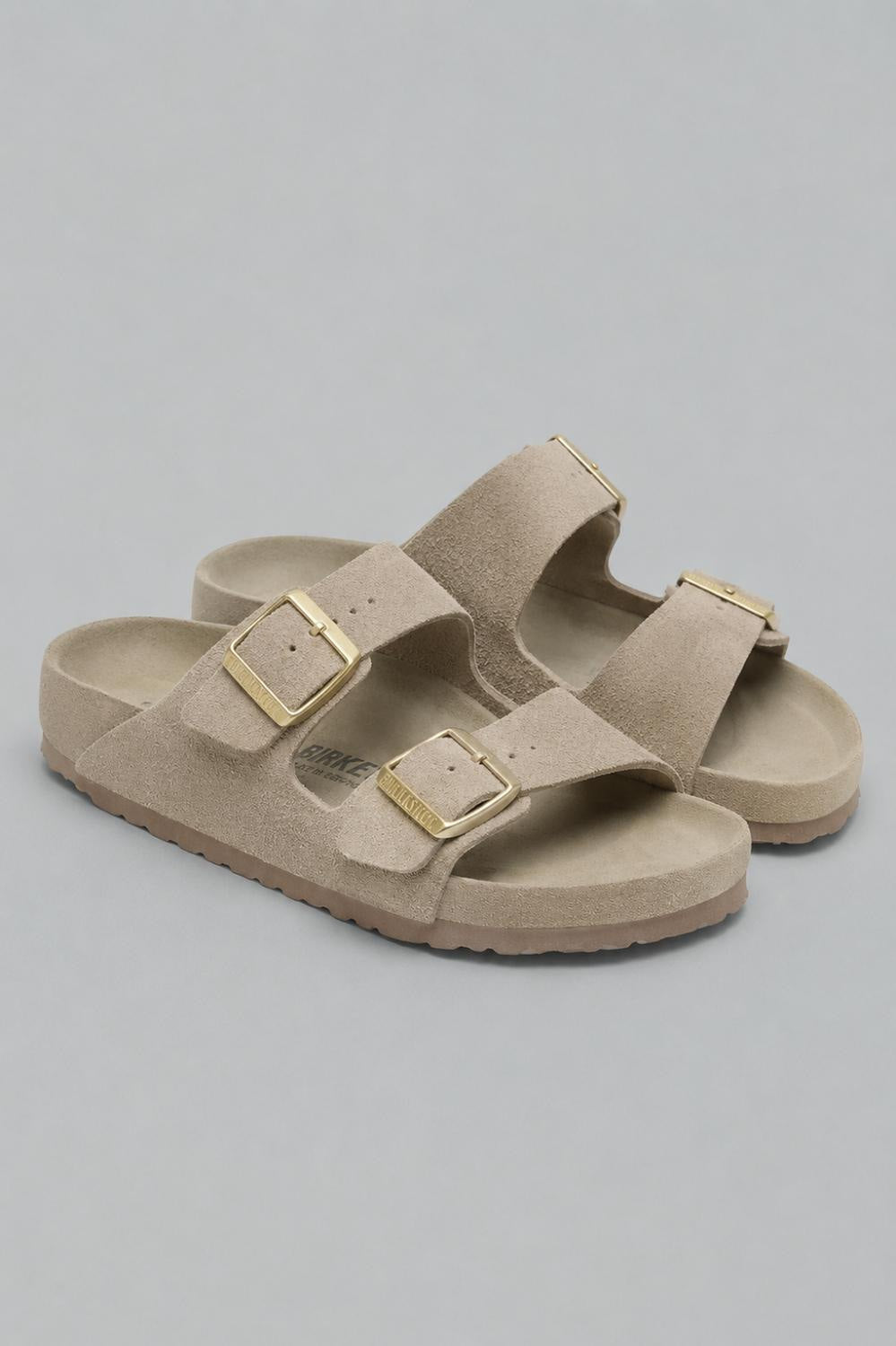 Men’s Arizona Slide Sandals Exclusive - Beige - 9 9.5US / 42EU - Sandal