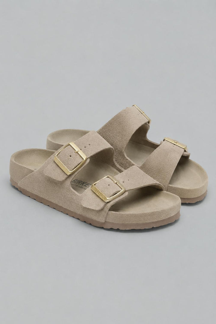 Men’s Arizona Slide Sandals Exclusive - Beige - 9 9.5US / 42EU - Sandal