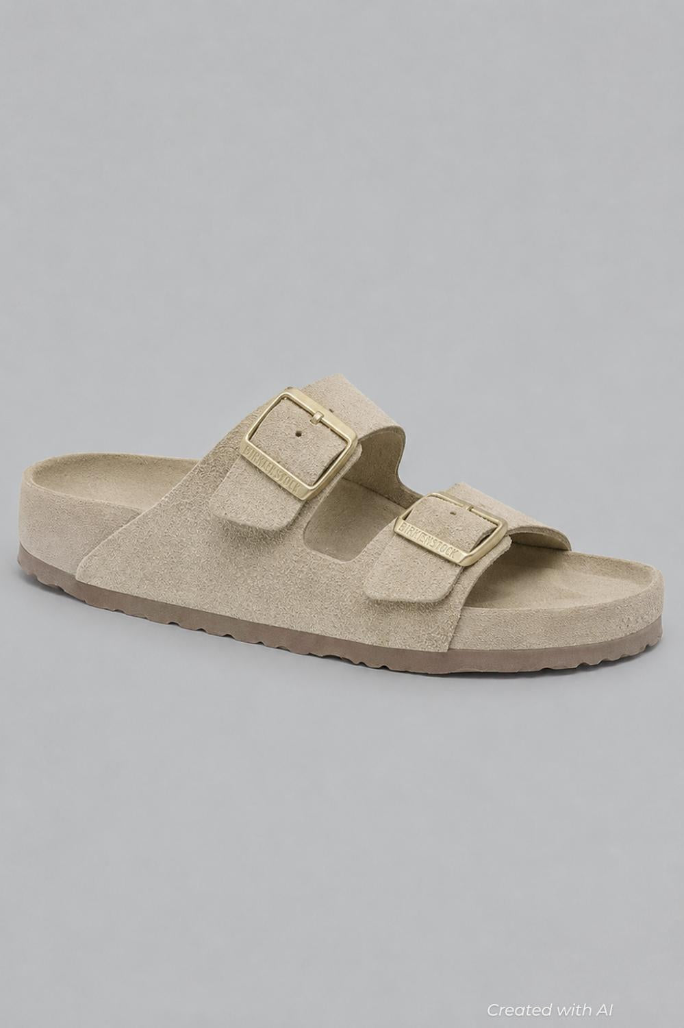 Men’s Arizona Slide Sandals Exclusive - Beige - 9 9.5US / 42EU - Sandal