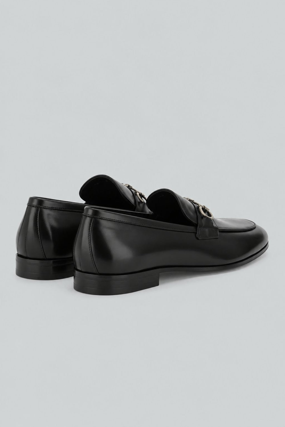 Men’s Balty Gancini Leather Loafers - Black - 9.5 - Loafers