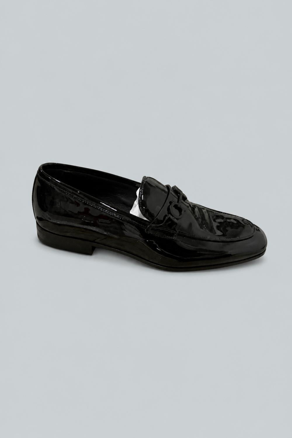 Men’s Baltyver Patent Leather Loafers - Nero - Loafers