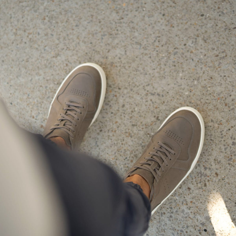 Men’s Beto Go-To Court Sneaker - Grey - FINAL SALE - Sneaker