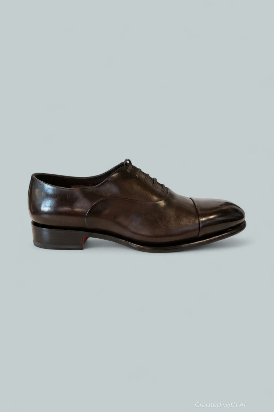 Men’s Carter Lace Up Cap Toe Oxford Dress Shoes - Dark Brown - 11 - Oxford