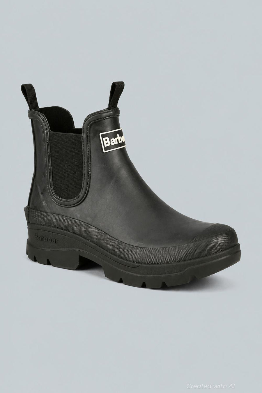 Men’s Chelsea Wellington Boots - Black - 9 - Boots