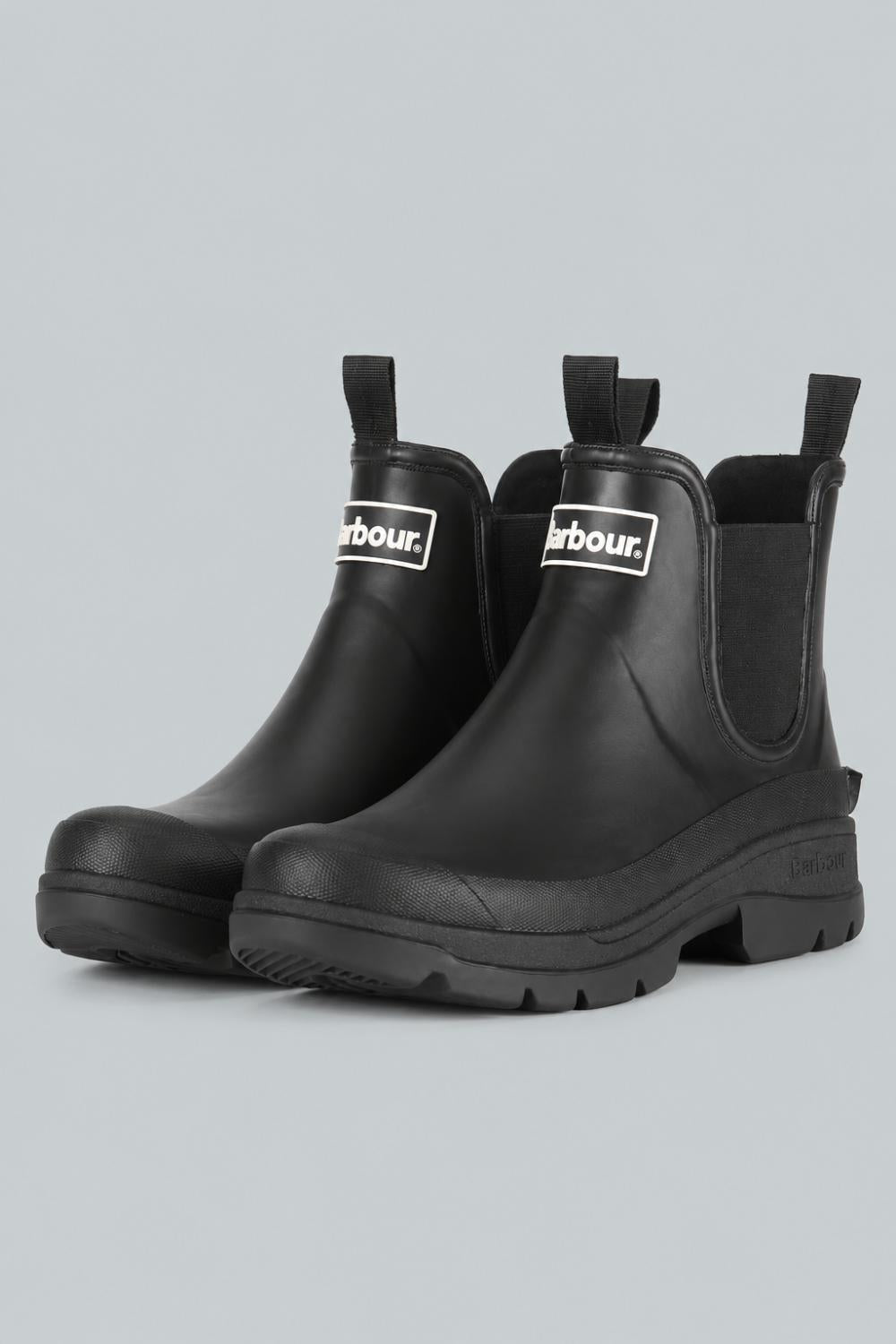 Men’s Chelsea Wellington Boots - Black - 9 - Boots