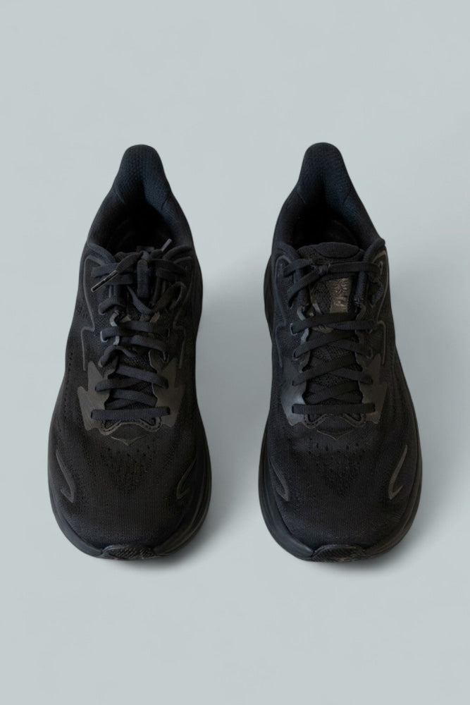 Men’s Clifton 10 Running Shoes - Black - 8.5 - Sneaker