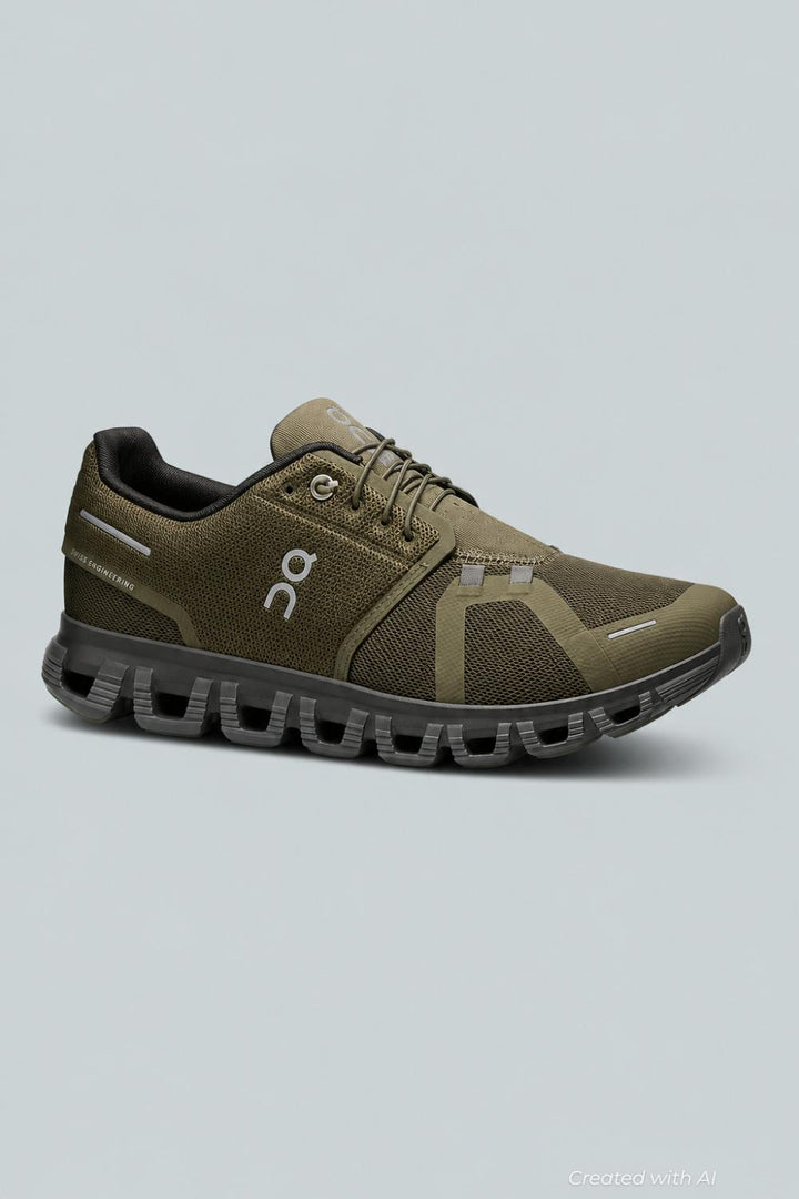 Men’s Cloud 6 Sneakers - Olive Ecru - 10.5 - Sneaker