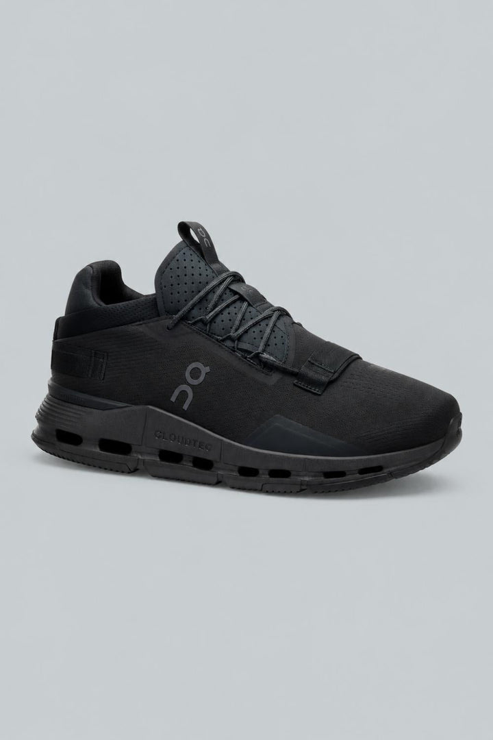 Men’s Cloudnova 2 Low Top Sneakers - All Black - 11.5 - Sneaker
