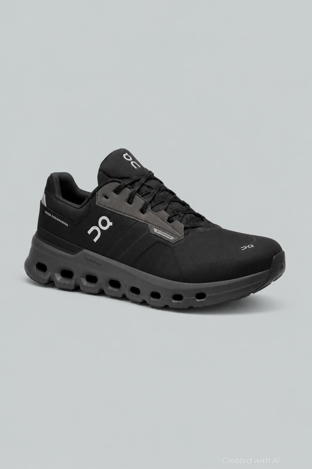Men’s Cloudrunner 2 Waterproof - Black - 10.5 - Sneaker