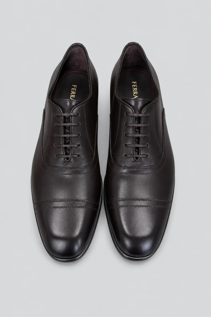 Men’s Cortez Leather Cap Toe Oxfords - Testa Di Moro - Oxford