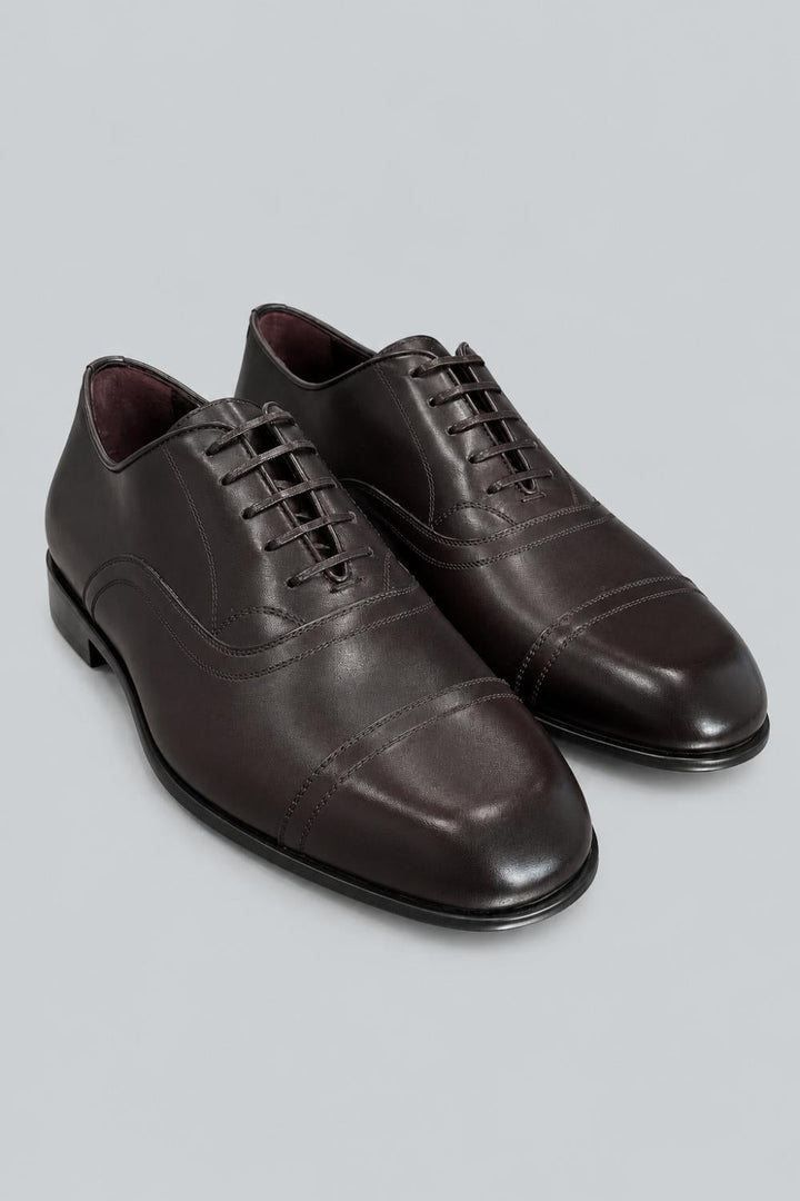 Men’s Cortez Leather Cap Toe Oxfords - Testa Di Moro - Oxford