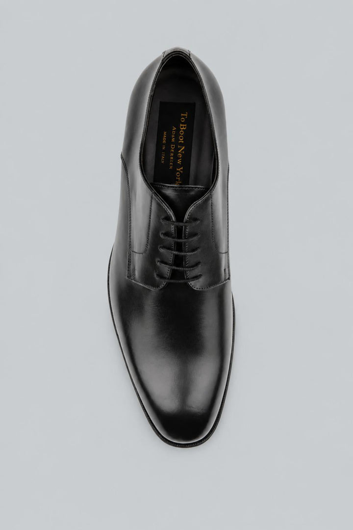 Men’s Davide Plain Toe Oxfords - Black - 10 - Oxford